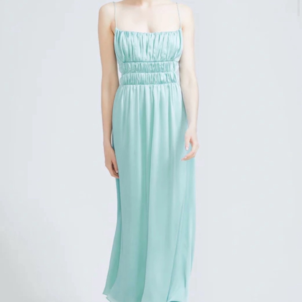 Lela Rose chiffon dress